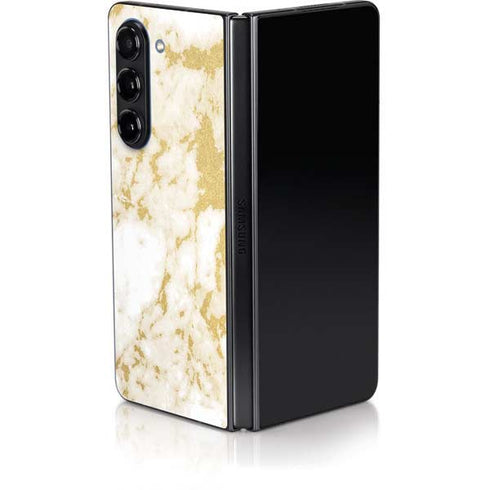 Basic Marble Galaxy Z Fold5 5G Skin